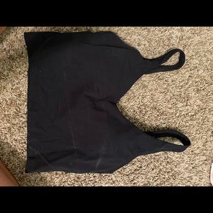 tank/crop workout top